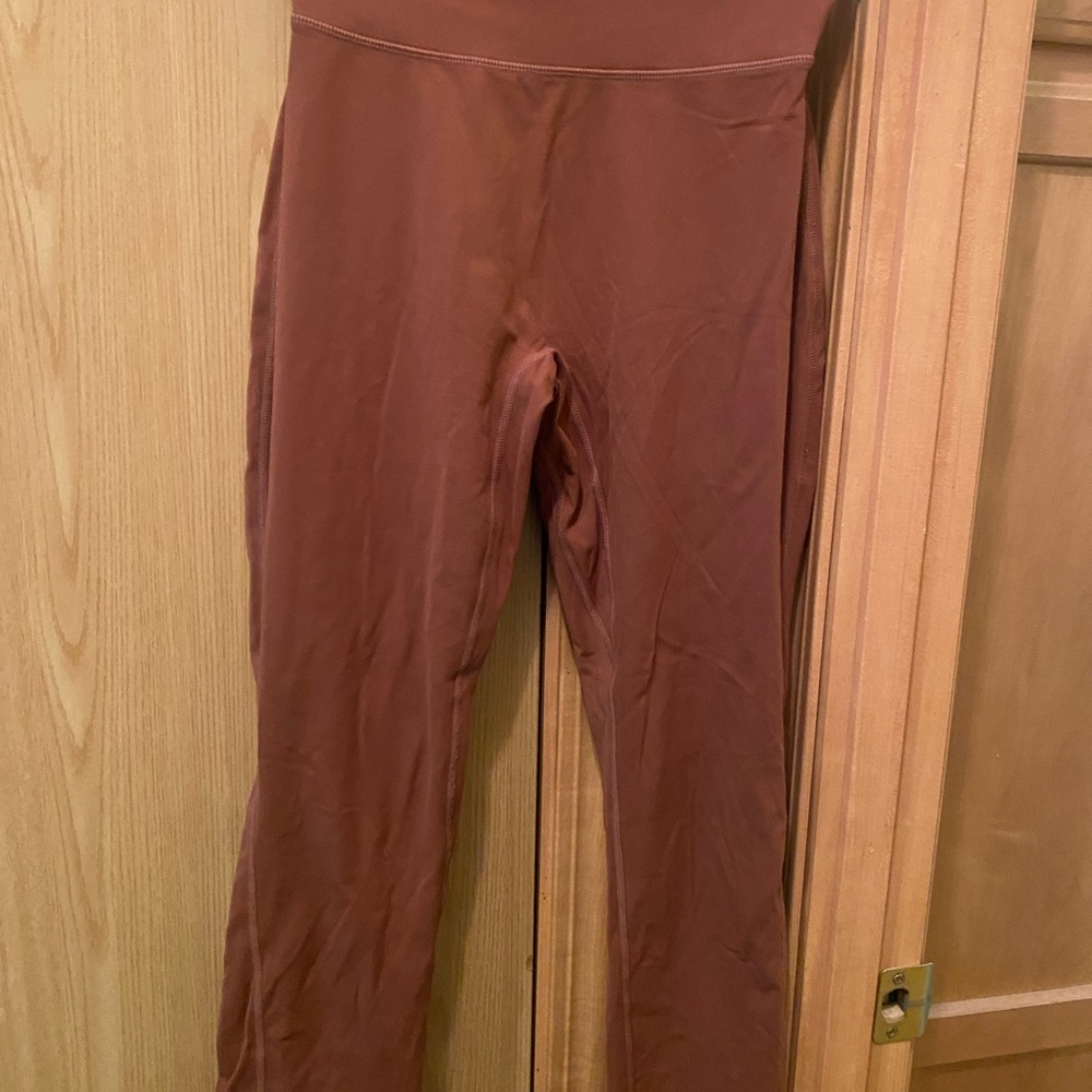 Amazon Brown and Green Leggings Soft Stretchy Comfort